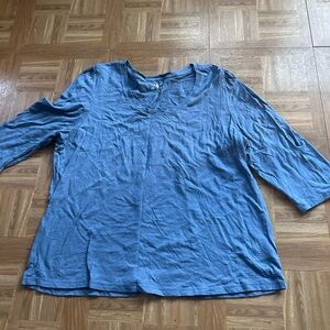 Maurices Puff Sleeve Top- 1X